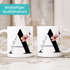 Kaffee-Tasse Florales Design mit Buchstabe Initiale Monogramm personalisiert mit Namen persönliche Geschenke Keramikbecher SpecialMe®preview