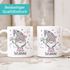 Kaffee-Tasse Frohe Weihnachten Wichtel Weihnachtsmotiv mit Namen persönliche Geschenke SpecialMe®preview