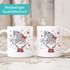 Kaffee-Tasse Frohe Weihnachten Wichtel Zwerg Gnom Weihnachtsmotiv persönliche Geschenke SpecialMe®preview