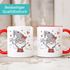 Kaffee-Tasse Frohe Weihnachten Wichtel Zwerg Gnom Weihnachtsmotiv persönliche Geschenke SpecialMe®preview