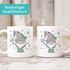 Kaffee-Tasse Frohe Weihnachten Wichtel Zwerg Gnom Weihnachtsmotiv persönliche Geschenke SpecialMe®preview