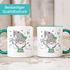 Kaffee-Tasse Frohe Weihnachten Wichtel Zwerg Gnom Weihnachtsmotiv persönliche Geschenke SpecialMe®preview