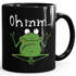 Kaffee-Tasse Frosch Yoga Ohmm Parodie Ironie Bürotasse Bedruckt Aufdruck lustige Kaffeebecher MoonWorks®preview