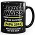 Kaffee-Tasse für werdende Väter mit Spruch Das Wars mit der Nachtruhe lustige Geschenke zum ersten Vatertag MoonWorks®preview