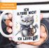 Kaffee-Tasse Gaming ich altere nicht ich level up! Zocker Sprüche Fun-Shirt Katze Cat Videospiele lustig MoonWorks®preview