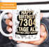 Kaffee-Tasse Geburtstag Happy Birthday {style_variation_string} Tage alt aber wer zählt schon mit Geschenk lustig MoonWorks®preview