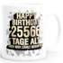 Kaffee-Tasse Geburtstag Happy Birthday {style_variation_string} Tage alt aber wer zählt schon mit Geschenk lustig MoonWorks®preview