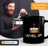 Kaffee-Tasse Geburtstag Level Up Pixel-Torte Retro Gamer Pixelgrafik Geschenk Arcade MoonWorks®preview