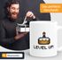 Kaffee-Tasse Geburtstag Level Up Pixel-Torte Retro Gamer Pixelgrafik Geschenk Arcade MoonWorks®preview
