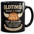 Kaffee-Tasse Geburtstag Oldtimer Geschenk für Männer personalisiert mit Alter Geburtsjahr Vintage-Design Moonworks®preview