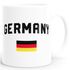 Kaffee-Tasse Germany Deutschland Flagge WM Fußball Weltmeisterschaft 2018 World Cup Classic MoonWorks®preview