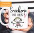 Kaffee-Tasse Geschenk Abschied Danke Erzieherin Erzieher Abschied Kita Kindergarten Kinder Moonworks®preview