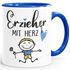 Kaffee-Tasse Geschenk Abschied Danke Erzieherin Erzieher Abschied Kita Kindergarten Kinder Moonworks®preview