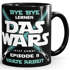 Kaffee-Tasse - Geschenk Abschluss Schule Ausbildung Studium - Spruch Bye Bye Lernen Das Wars - Keramikbecher Moonworks®preview