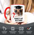 Kaffee-Tasse - Geschenk Abschluss Studium Bachelor - Sad Hamster - Spruch Hamsti hat bestandi Keramik Moonworks®preview