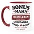 Kaffee-Tasse Geschenk Bonus-Mama | Bonus Papa Stiefmutter | Stiefvater zum Muttertag | Vatertag Spruch Moonworks®preview