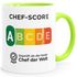Kaffee-Tasse Geschenk Chefin Score Geprüft als die beste Chefin der Welt Spruch Lustig Moonworks®preview