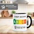 Kaffee-Tasse Geschenk Chefin Score Geprüft als die beste Chefin der Welt Spruch Lustig Moonworks®preview