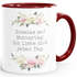 Kaffee-Tasse Geschenk für Mama Spruch lustig Muttertagssprüche Blumen Rosen Blüten Moonworks®preview