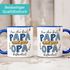 Kaffee-Tasse Geschenk für Papa zum Vatertag Spruch Nur der beste Papa wird zum Opa befördert SpecialMe®preview