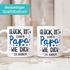 Kaffee-Tasse Geschenk Glück ist einen Papa/eine Mama wie dich zu haben Vatertag Muttertag SpecialMe®preview