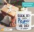 Kaffee-Tasse Geschenk Glück ist einen Papa/eine Mama wie dich zu haben Vatertag Muttertag SpecialMe®preview