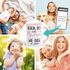 Kaffee-Tasse Geschenk Glück ist einen Papa/eine Mama wie dich zu haben Vatertag Muttertag SpecialMe®preview