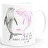 Kaffee-Tasse Geschenk Liebe Spruch weil du mich daran erinnerst einfach glücklich zu sein Delfin Delphin MoonWorks®preview