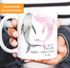 Kaffee-Tasse Geschenk Liebe Spruch weil du mich daran erinnerst einfach glücklich zu sein Delfin Delphin MoonWorks®preview