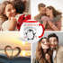 Kaffee-Tasse Geschenk Liebe Valentinstag Jahrestag Pinguin Spruch Ich liebe dich Herz SpecialMe®preview