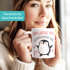 Kaffee-Tasse Geschenk Liebe Valentinstag Jahrestag Pinguin Spruch Ich liebe dich Herz SpecialMe®preview