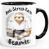 Kaffee-Tasse Geschenk {styleVariationName} Anti Stress Bürotasse Faultier Lustig Arbeit Job Keramikbecher Moonworks®preview