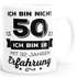 Kaffee-Tasse Geschenk-Tasse Ich bin nicht {style_variation_string} sondern ich bin 18 mit {{style_variation_string}_jahre_erfahrung} Jahren Erfahrung Geschenk Geburtstag MoonWorks®preview