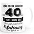 Kaffee-Tasse Geschenk-Tasse Ich bin nicht {style_variation_string} sondern ich bin 18 mit {{style_variation_string}_jahre_erfahrung} Jahren Erfahrung Geschenk Geburtstag MoonWorks®preview