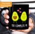 Kaffee-Tasse Geschenk-Tasse Liebe Avocado You complete me Valentinstagsgeschenk MoonWorks®preview