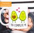 Kaffee-Tasse Geschenk-Tasse Liebe Avocado You complete me Valentinstagsgeschenk MoonWorks®preview