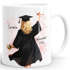 Kaffee-Tasse Geschenk {variation3} -Abschluss 2026 für Frauen - Geschenkidee Absolventin personalisiert mit Name - Figur anpassbar Keramikbecher SpecialMe®preview
