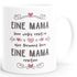 Kaffee-Tasse Geschenk zum Muttertag Niemand kann eine Mama ersetzen Spruch Liebe MoonWorks®preview