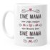 Kaffee-Tasse Geschenk zum Muttertag Niemand kann eine Mama ersetzen Spruch Liebe MoonWorks®preview