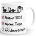 Kaffee-Tasse Geschenkidee {style_variation_string} 2026 - Abschluss Geschenke Männer Frauen - To Do Liste Weltherrschaft - Keramik Moonworks®preview
