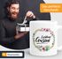 Kaffee-Tasse Geschenktasse Geschenk für Cousine Lieblingscousine Blumen Bordüre Blumenranke Blüten Familie MoonWorks®preview