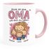 Kaffee-Tasse Glück ist eine Mama Oma wie dich zu haben mit Namen und Figuren personalisiert Geschenk von Kindern SpecialMe®preview