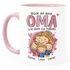 Kaffee-Tasse Glück ist eine Mama Oma wie dich zu haben mit Namen und Figuren personalisiert Geschenk von Kindern SpecialMe®preview