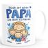 Kaffee-Tasse Glück ist einen Papa Opa wie dich zu haben mit Namen und Figuren personalisiert Geschenk von Kindern SpecialMe®preview