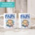 Kaffee-Tasse Glück ist einen Papa Opa wie dich zu haben mit Namen und Figuren personalisiert Geschenk von Kindern SpecialMe®preview