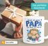 Kaffee-Tasse Glück ist einen Papa Opa wie dich zu haben mit Namen und Figuren personalisiert Geschenk von Kindern SpecialMe®preview