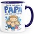 Kaffee-Tasse Glück ist einen Papa Opa wie dich zu haben mit Namen und Figuren personalisiert Geschenk von Kindern SpecialMe®preview