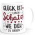 Kaffee-Tasse Glück ist einen Schatz wie dich zu haben Geschenk Liebe Liebeserklärung SpecialMe®preview