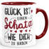 Kaffee-Tasse Glück ist einen Schatz wie dich zu haben Geschenk Liebe Liebeserklärung SpecialMe®preview