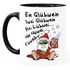 Kaffee-Tasse Glühwein Spruch lustig Weihnachten Weihnachtsmarkt Nikolaus Weihnachtsmann Moonworks®preview